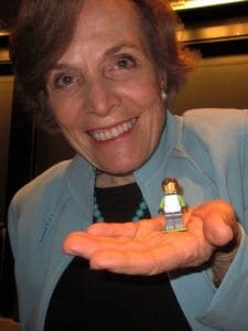 Sylvia Earle y su figura LEGO