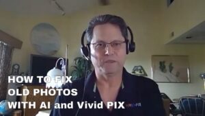 How do I fix old photos? Interview with Vivid Pix CEO Rick Voight on TBS with Gerry D 7