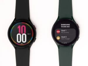 Samsung innova más una vez con la línea Galaxy Watch4, que ofrece relojes inteligentes de última generación llenos de estilo y funcionalidades.   Sea con el estilo deportivo del Watch4, o con el elegante y sofisticado look del Watch4 Classic, es el primer dispositivo de la categoría en ofrecer el cálculo de la composición corporal por bioimpedancia directamente del pulso, además del nuevo sistema operacional Wear OS™* Powered by Samsung, que facilita aún más la integración con el ecosistema Galaxy.     A continuación, ofrecemos más información detallada de algunas de las principales características de la línea Galaxy Watch4 que necesitas conocer.