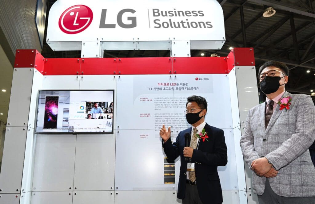 Tecnología Micro LED de LG Electronics ha sido nombrada ganadora del Premio Presidencial en la International Light Convergence EXPO 2021