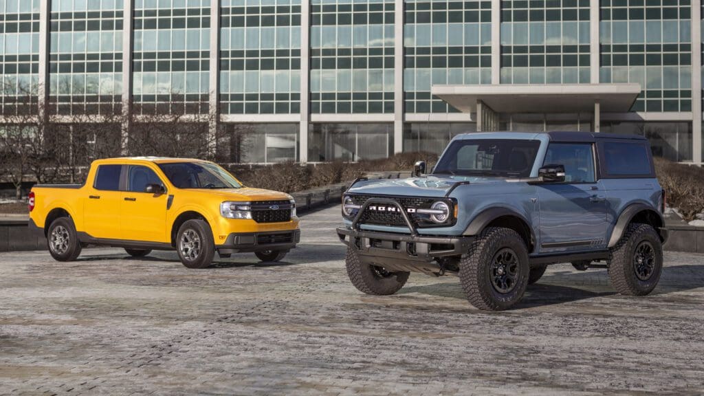 Preferidas por los clientes, las totalmente nuevas Ford Bronco y Maverick ganan los premios North American Utility And Truck Of The Year