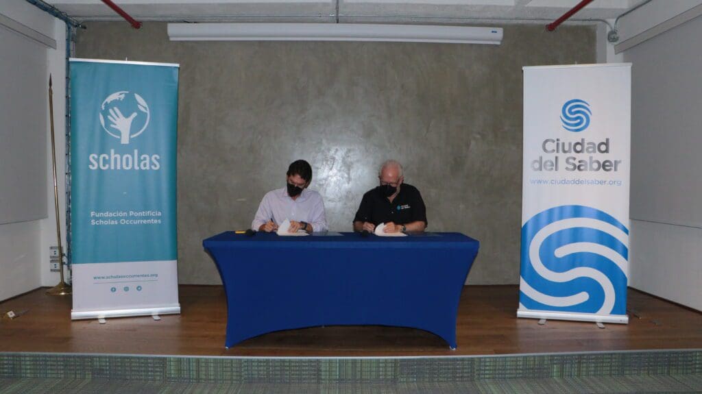 Scholas Occurrentes Panamá firma acuerdo de cooperación educativa junto a Fundación Ciudad del Saber