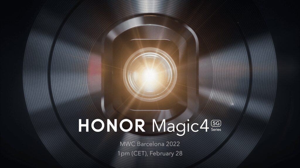 HONOR lanzará la Serie HONOR Magic4 en el MWC 2022