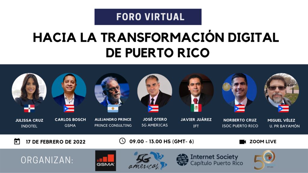 Foro virtual analizará los desafíos de transformación digital en Puerto Rico