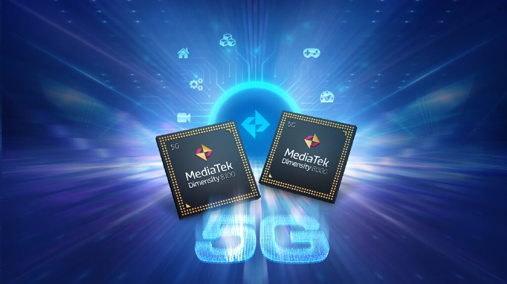 MediaTek lanza la serie de chips Dimensity 8000 para teléfonos inteligentes premium 5G