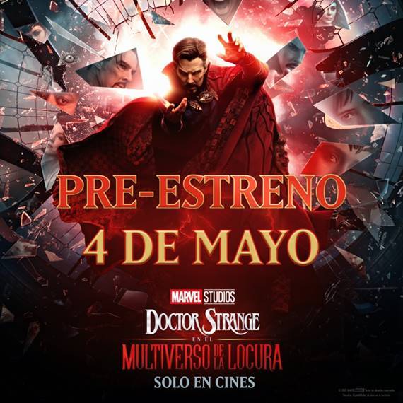 Marvel Studios anuncia el preestreno en cines de Doctor Strange En El Multiverso De La Locura - Vida Digital con Alex Neuman