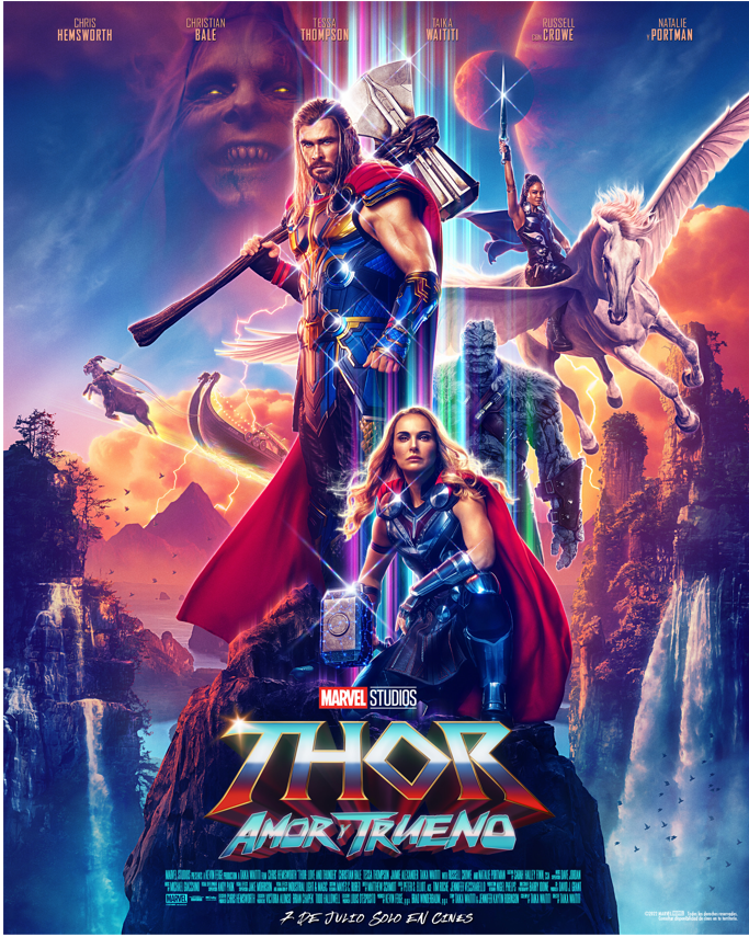 Marvel Studios presenta un nuevo póster y tráiler de Thor: Amor Y Trueno - Vida Digital con Alex Neuman