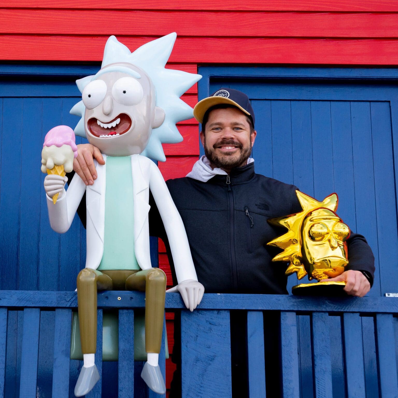 Adult Swim llega a una conclusión épica de la aventura de Rick y Morty #WORMAGEDDON con la última escultura revelada en Las Vegas 6
